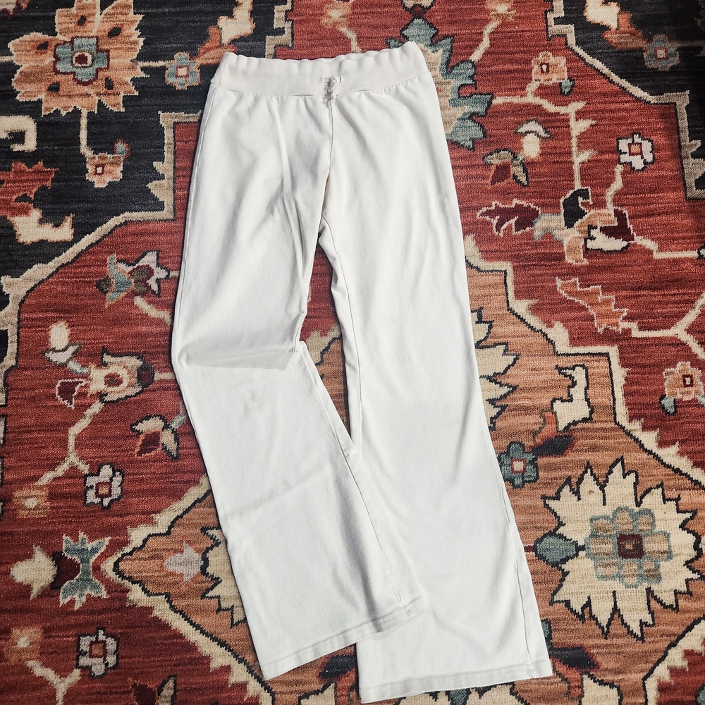 Brandy Melville Cream Cotton Pant
